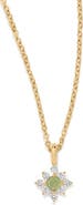 MADE BY MARY Lumi Flora Charm Necklace