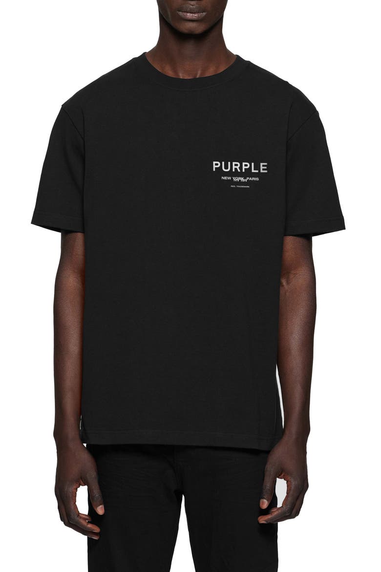 Heavyweight Jersey Graphic T-Shirt, Main, color, BLACK