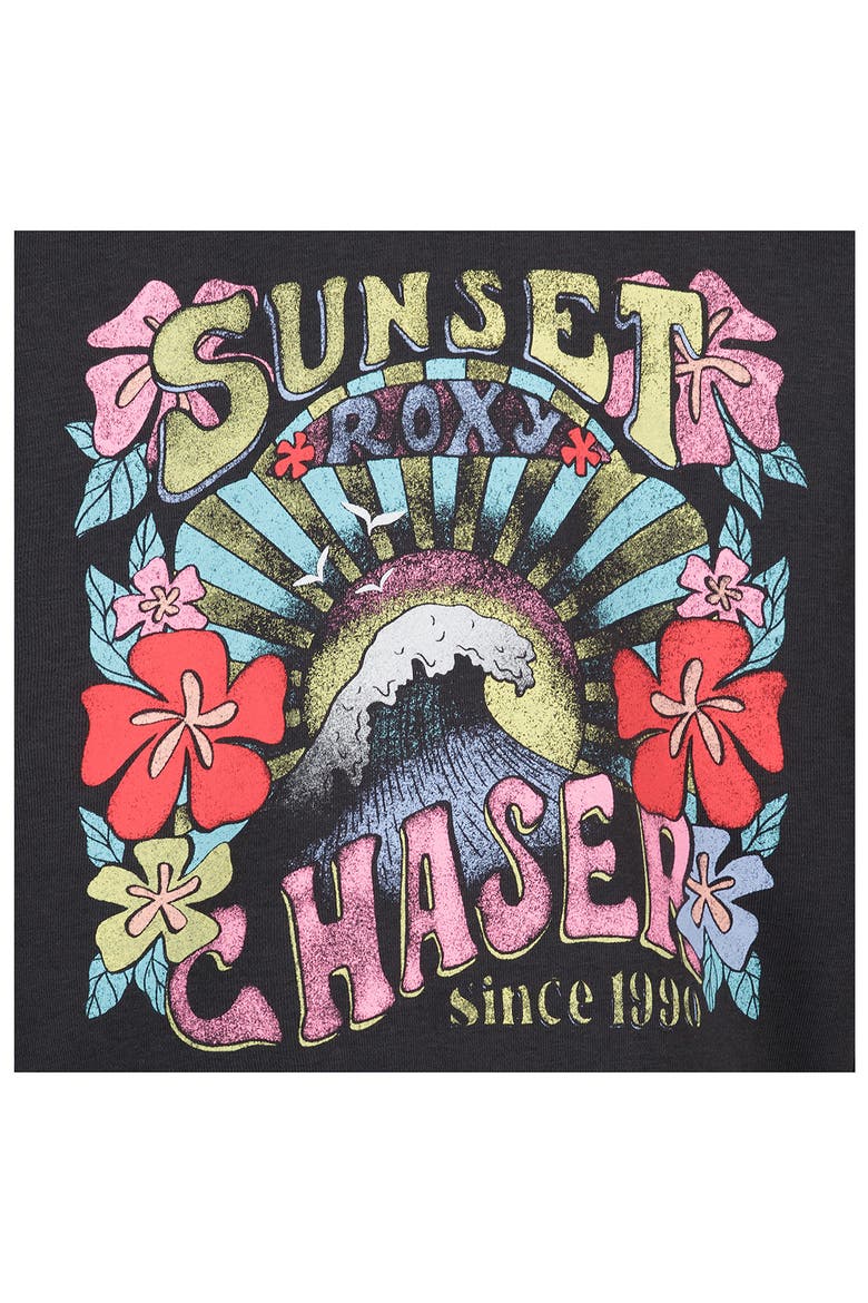 Kids' Sunny Crew Graphic Sweatshirt, Alternate, color, PHANTOM