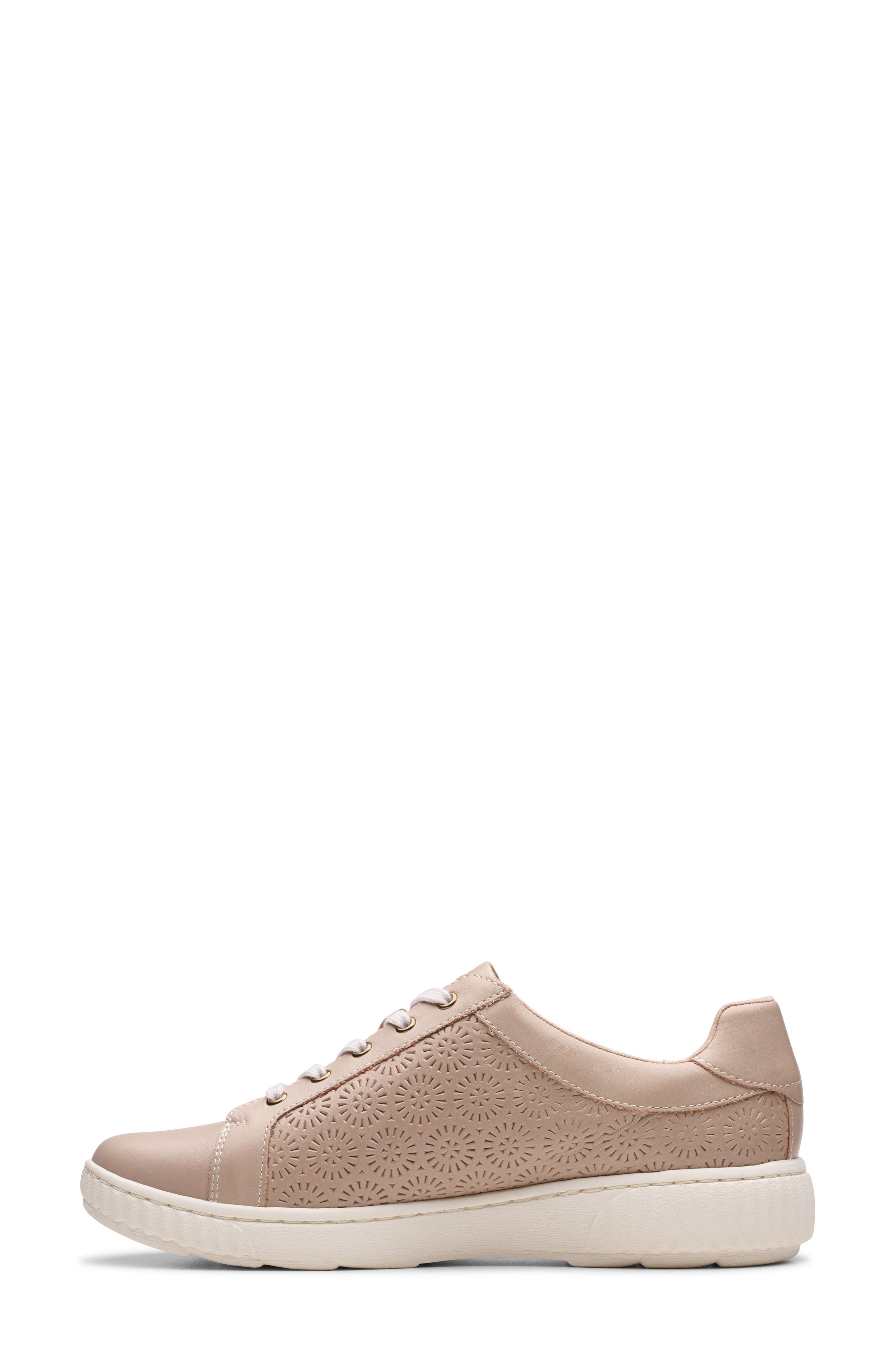 Clarks<sup>®</sup> Caroline Rio Sneaker, Alternate, color, Sand Leather
