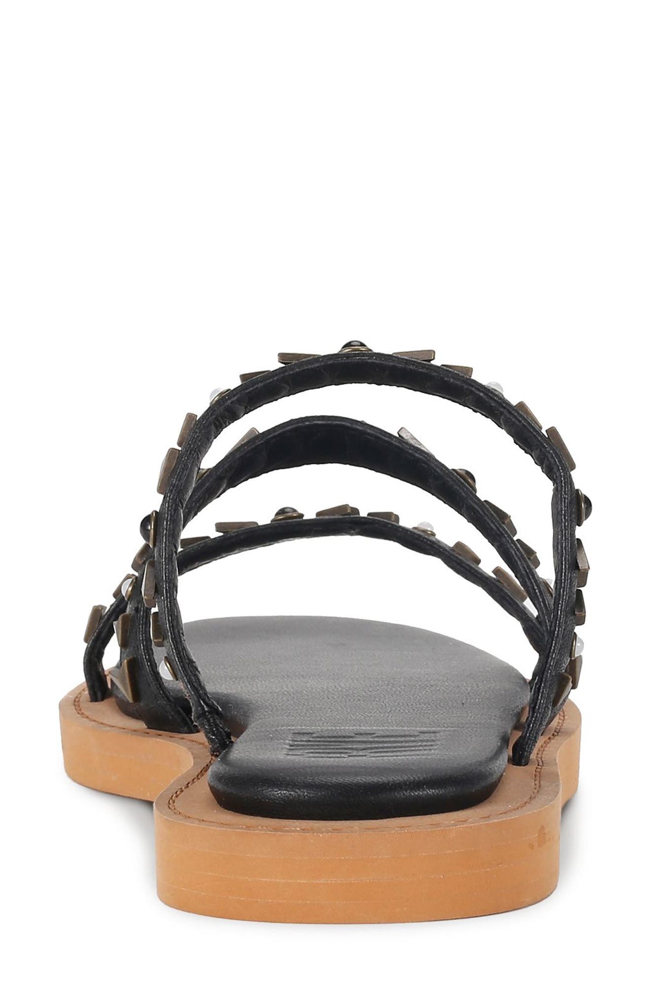 Frye Faye Studded Strappy Slide Sandal, Alternate, color, 