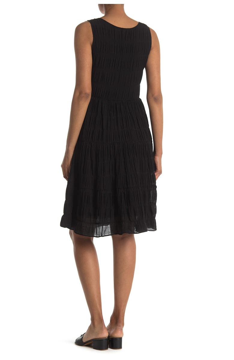 MAX STUDIO Textured Sleeveless A-Line Dress, Alternate, color, 