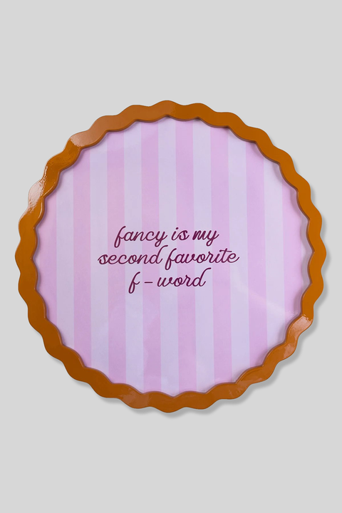 Fancy Large Lacquer Tray