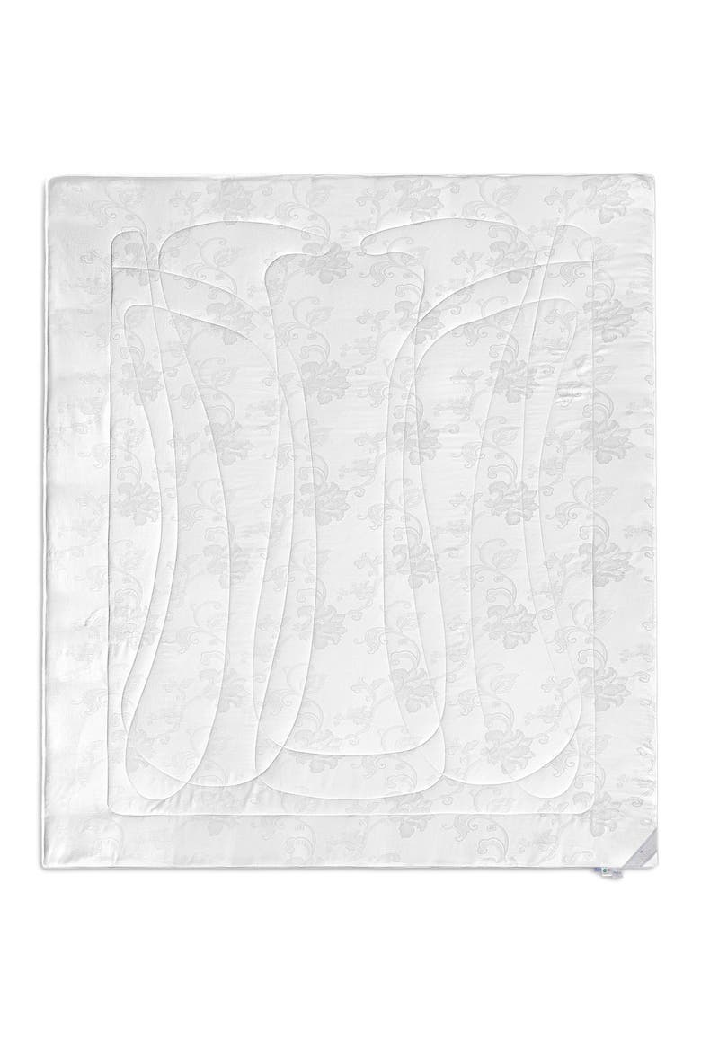 Harmonia kapok silk comforter, Alternate, color, White