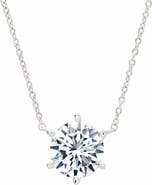 Crislu Cubic Zirconia Pendant Necklace