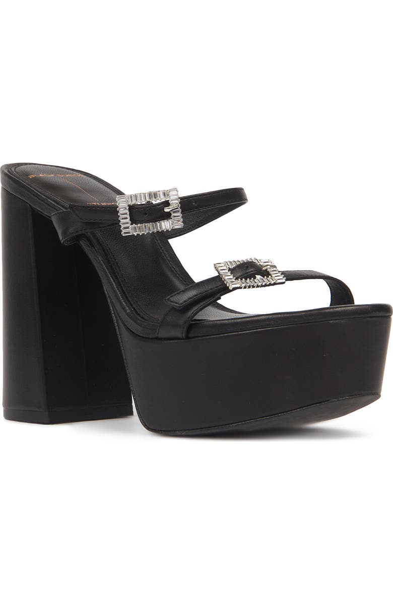BLACK SUEDE STUDIO Elsie Platform Sandal, Main, color,
