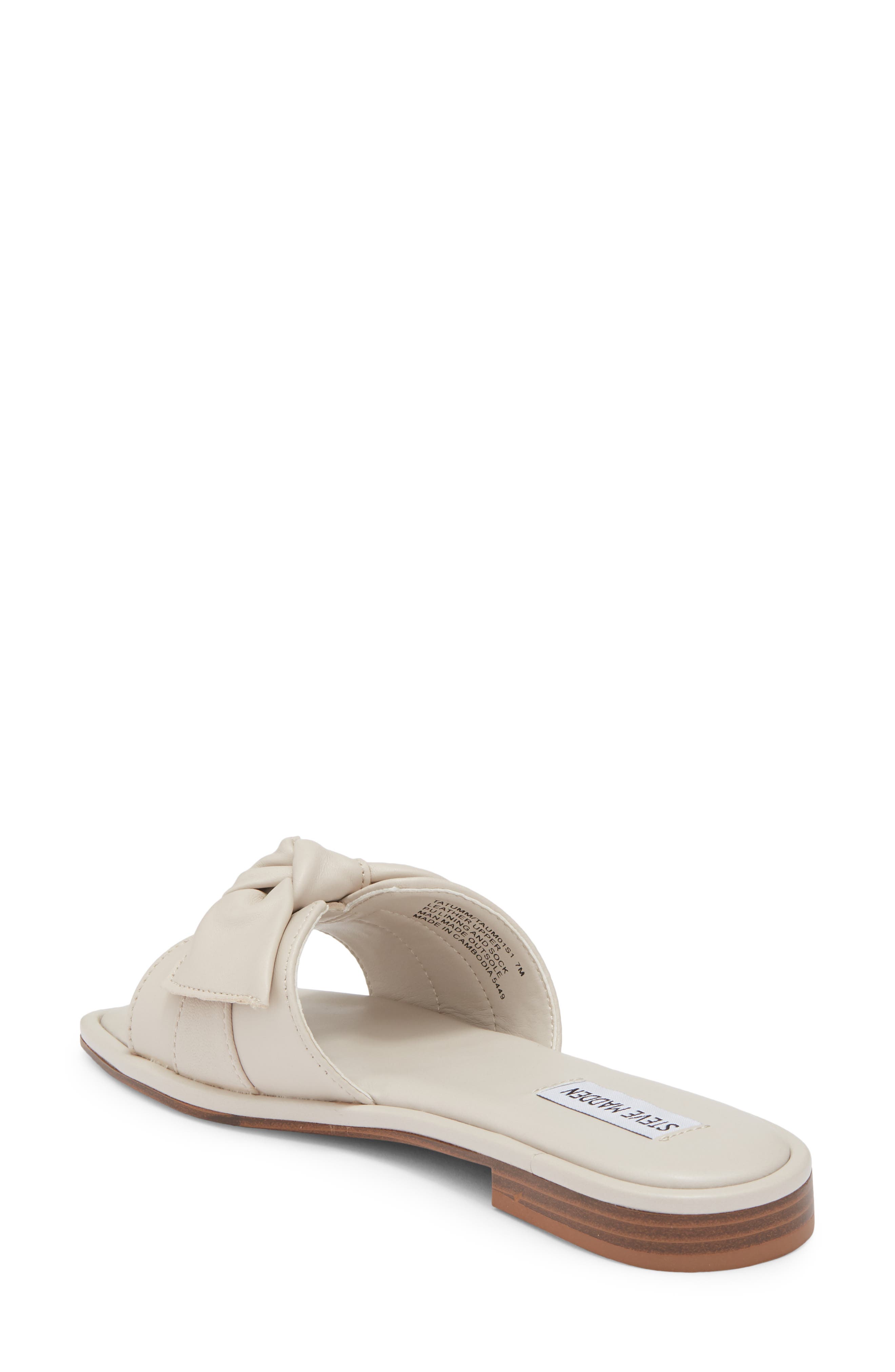 Tatumm Slide Sandal, Alternate, color, BONE