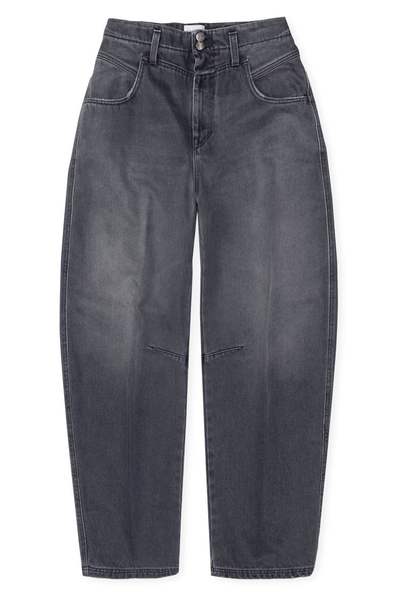 Ridge-X Barrel Leg Jeans, Alternate, color, MID GREY