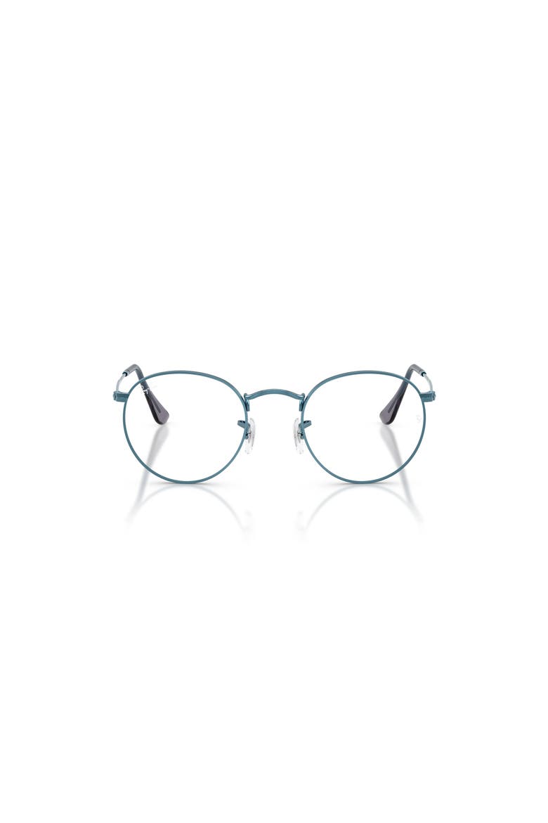 50mm Round optical glasses, Alternate, color, Blue