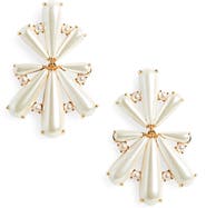 Lele Sadoughi Imitation Pearl Drop Earrings