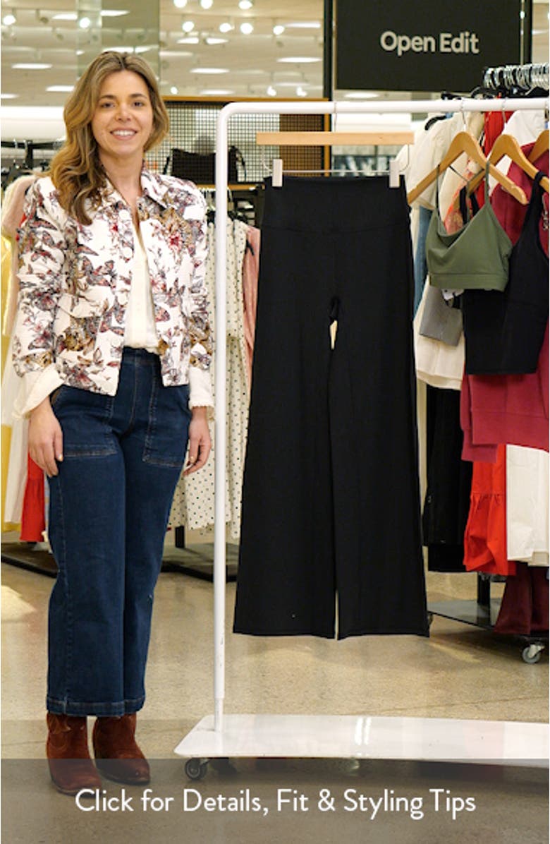 Zen High Waist Straight Leg Pants, sales video thumbnail