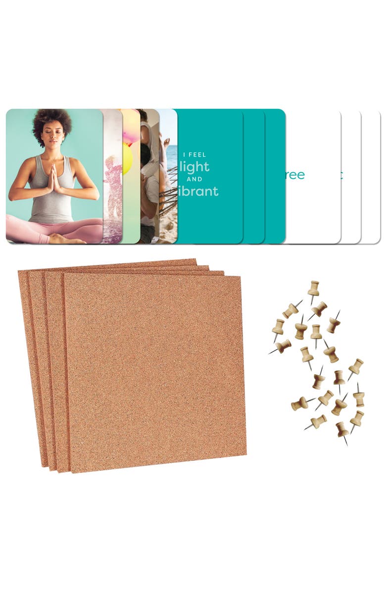Elevate Complete Vision Board Kit, Health & Happiness, Wellness Goal Setting, Alternate, color, Multicolored