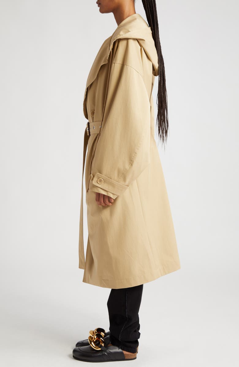 JW Anderson Hooded Trench Coat, Alternate, color, 
