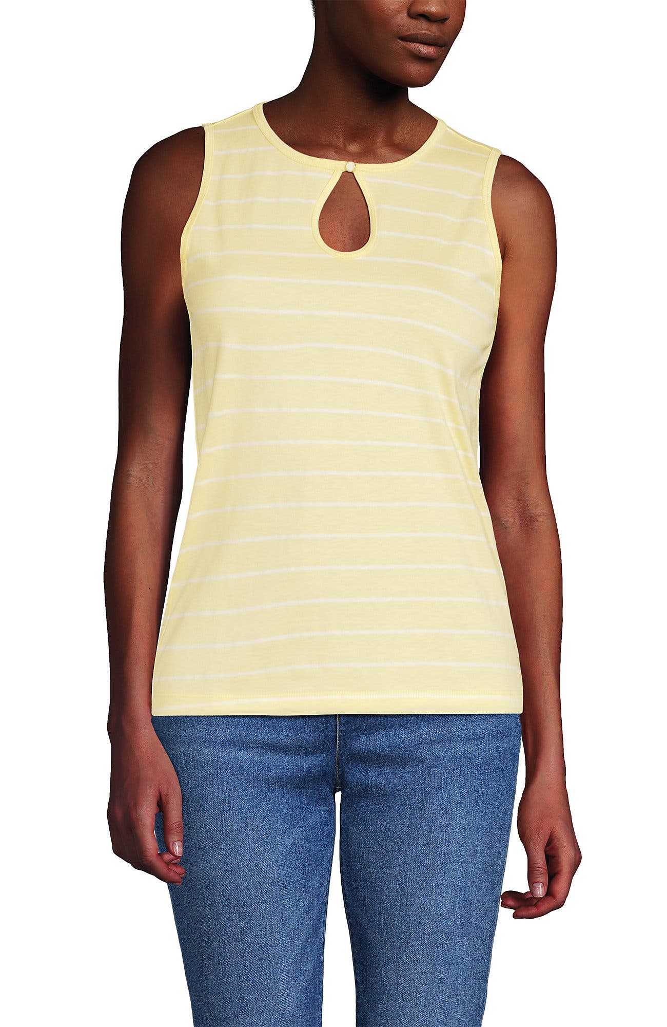 selected Pale Yellow/Ivory Stripe