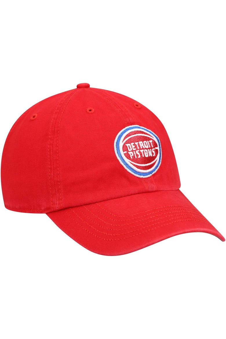 Men's '47 Red Detroit Pistons Team Franchise Fitted Hat, Alternate, color, Red