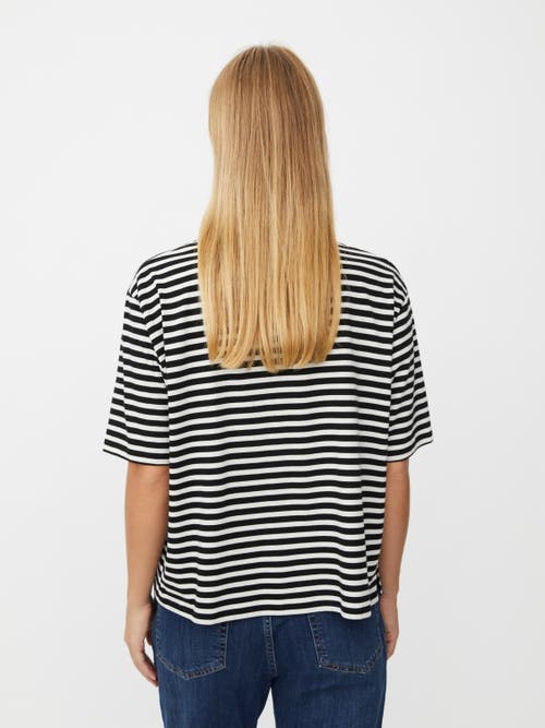 Masai Copenhagen Doreann Round Neck Short Sleeve T-shirt In Black