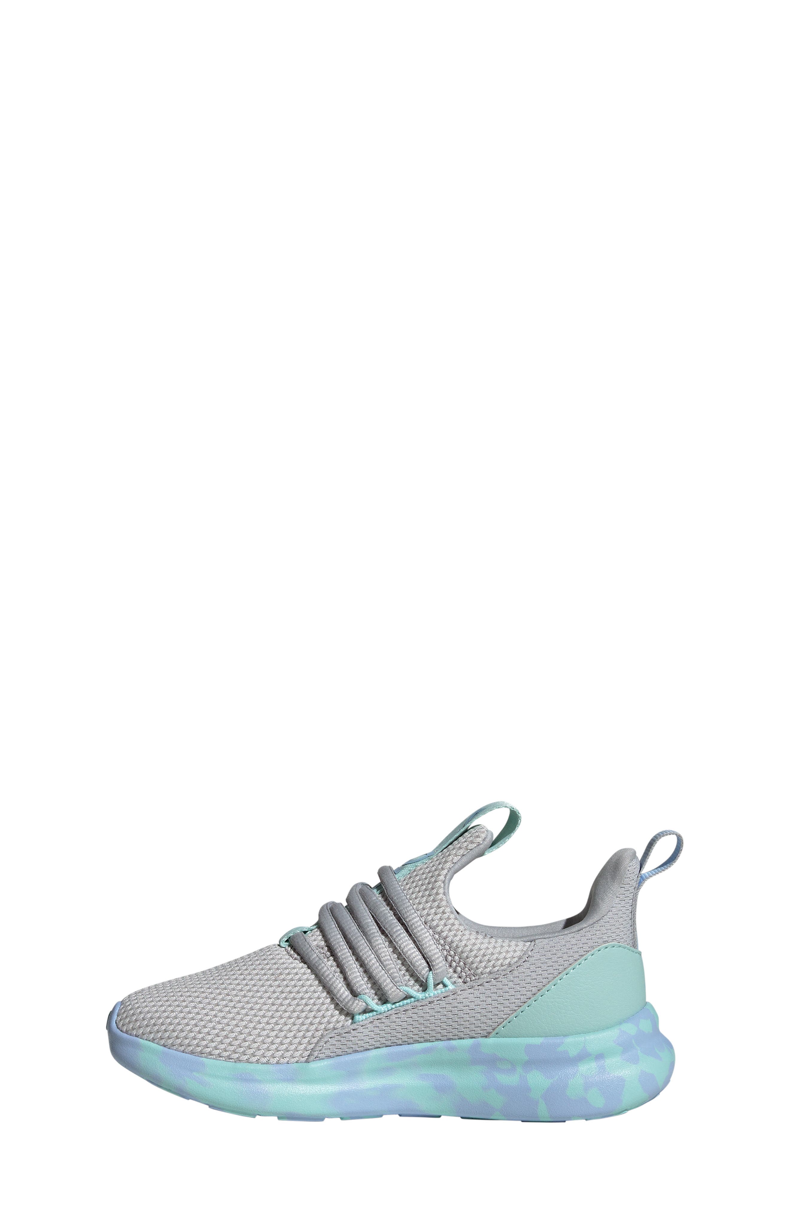 adidas Kids' Lite Racer Adapt 7.0 Sneaker, Alternate, color, Blue/ Grey/ Aqua