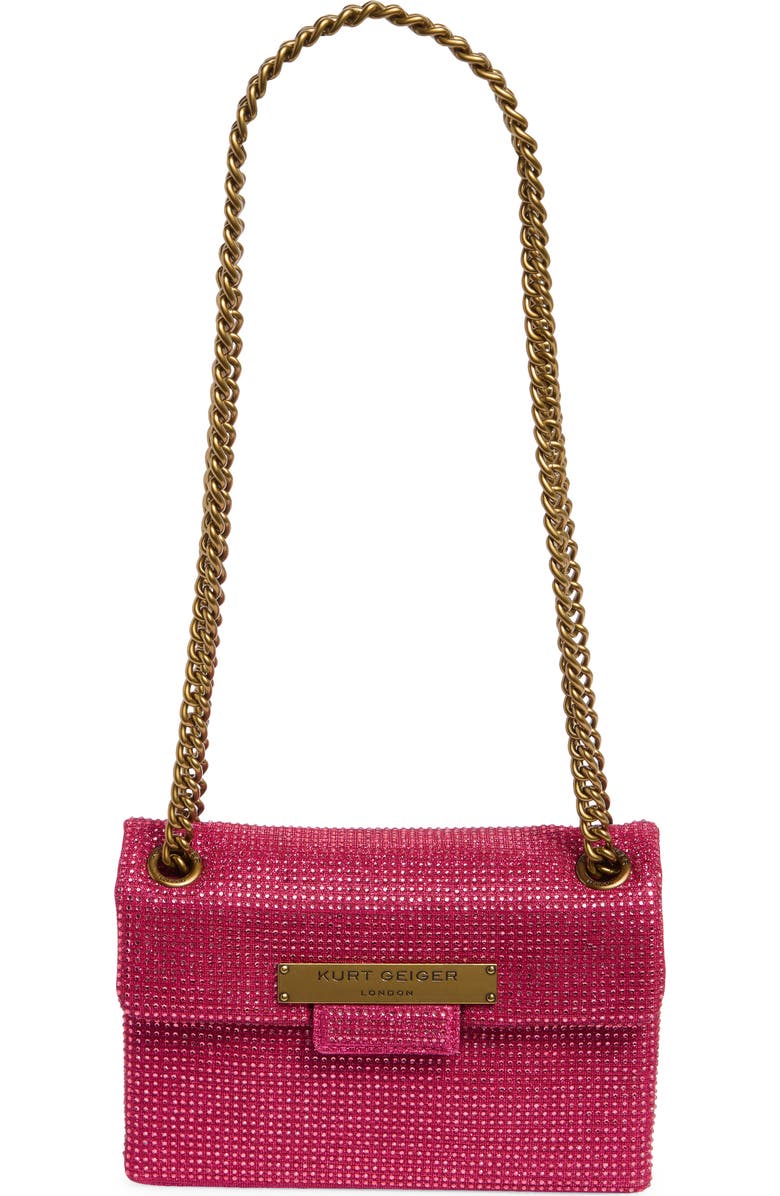 Brixton Mini Plate Rhinestone Crossbody Bag