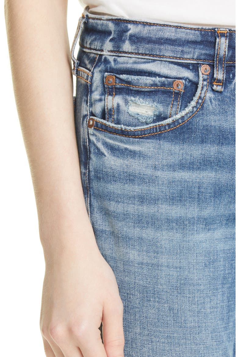 Dre Low Rise Slim Boyfriend Jeans, Alternate, color, NORWALK