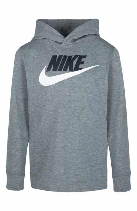 Nike Kids' Futura Hooded Long Sleeve T-Shirt