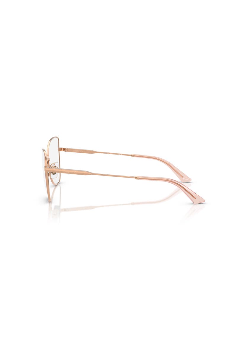 Jimmy Choo 55mm Butterfly optical glasses, Alternate, color, Gold