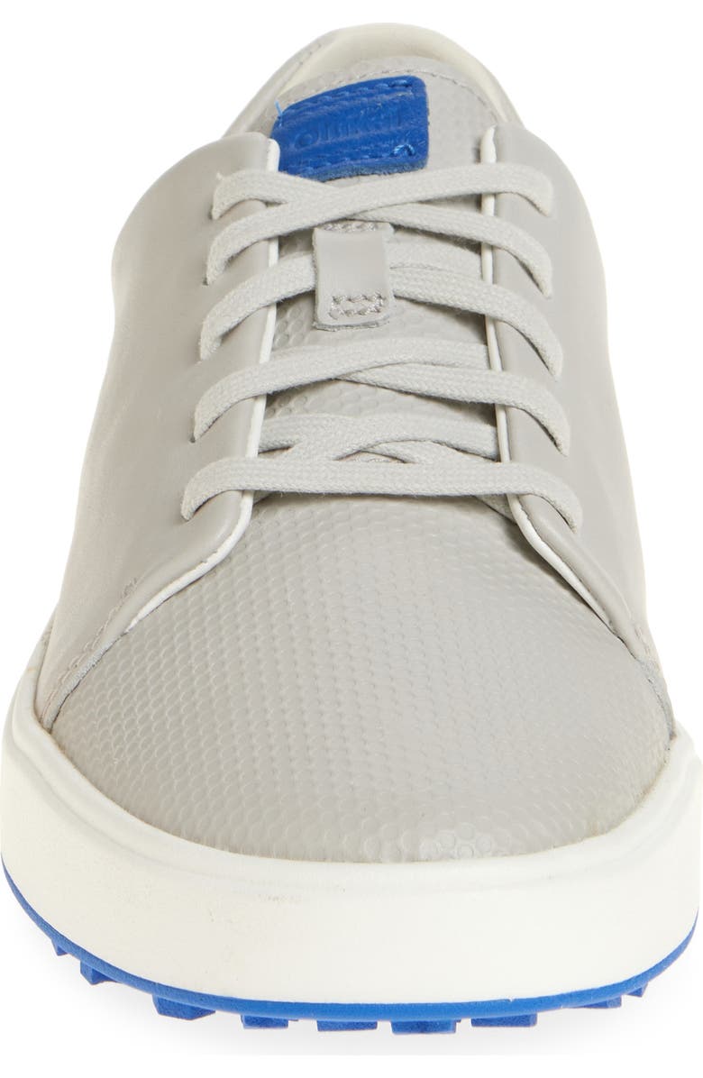 OluKai Wailea Waterproof Spikeless Golf Shoe, Alternate, color, Sterling / Blossom