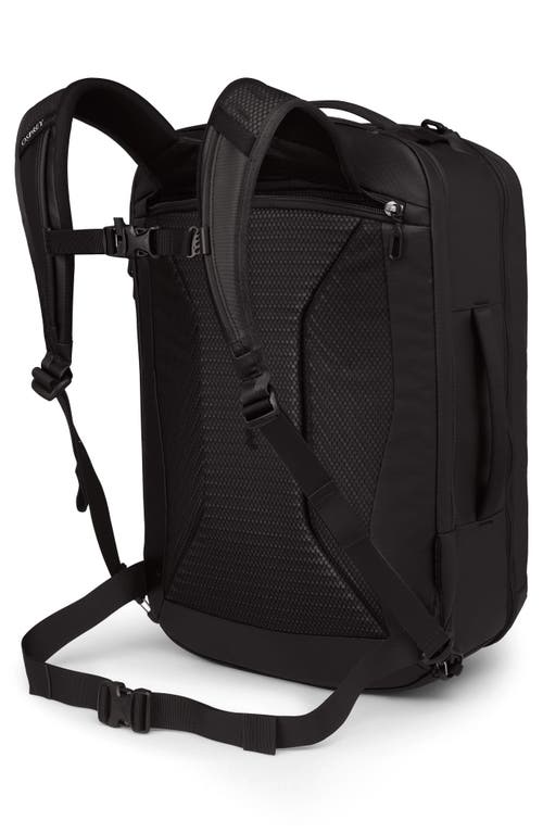 Osprey Transporter 36-liter Travel Backpack In Raven Black/black