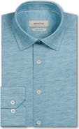 Bugatchi James OoohCotton® Space Dye Button-Up Shirt