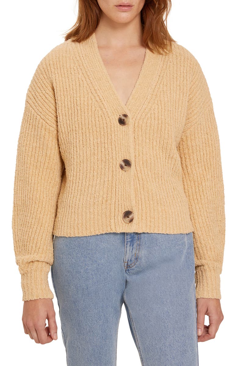 Frank And Oak Textured Cardigan, Main, color,