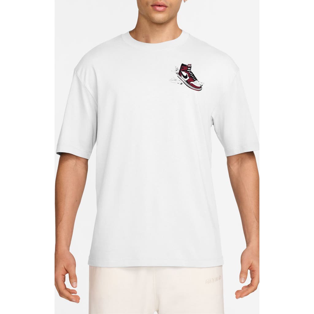 Jordan Air Has Landed Graphic T-shirt In White