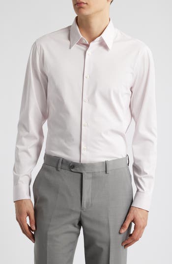 Theory Sylvain ND Structure Knit Button-Up Shirt | Nordstrom