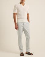 Orlebar Brown Cornell Seersucker Tailored-Fit Trousers