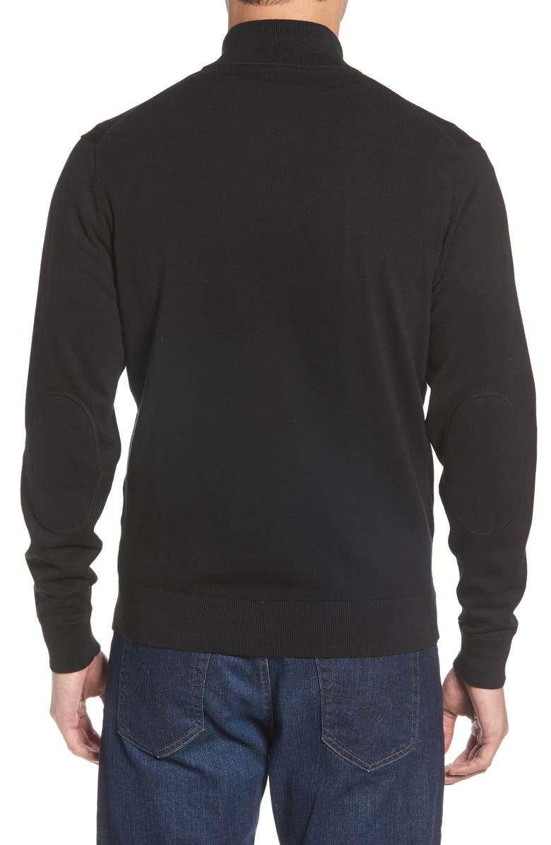 Cutter & Buck Kansas City Lakemont Regular Fit Quarter Zip Sweater, Alternate, color, 