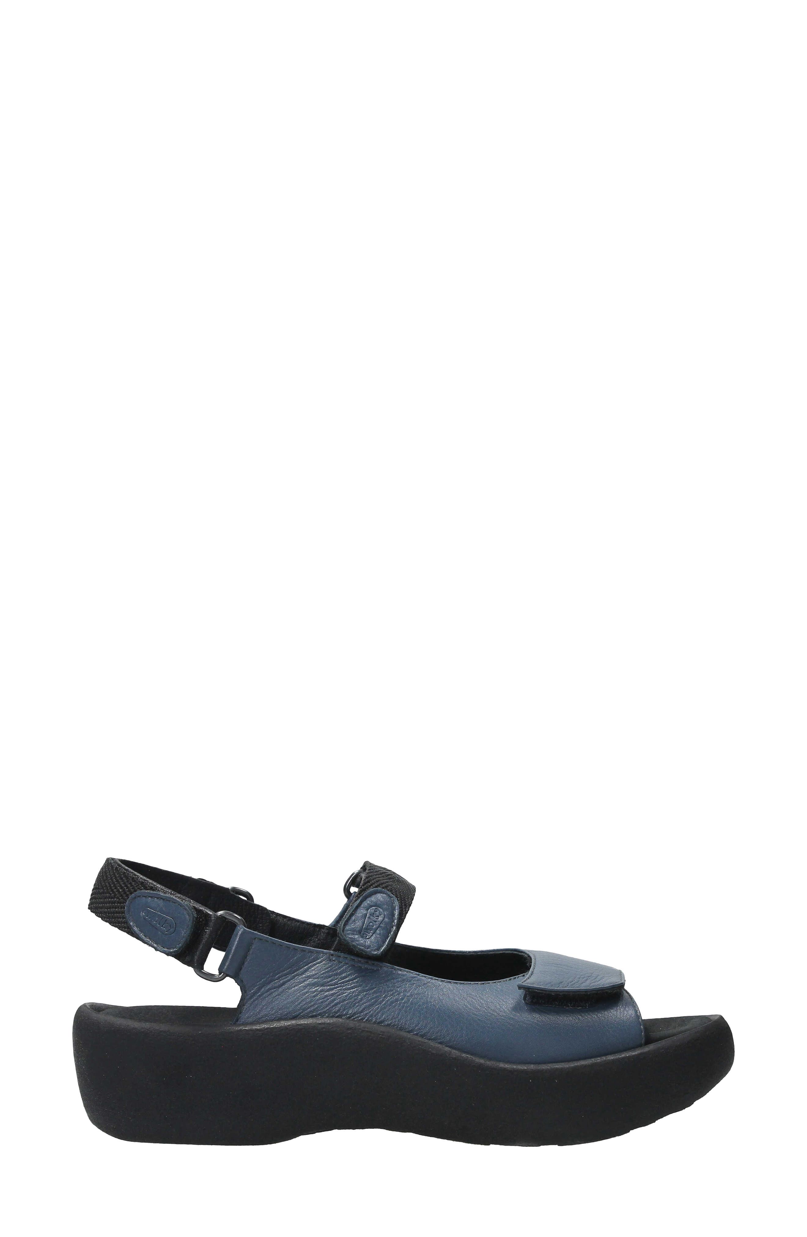 Jewel Sandal, Alternate, color, JEANS