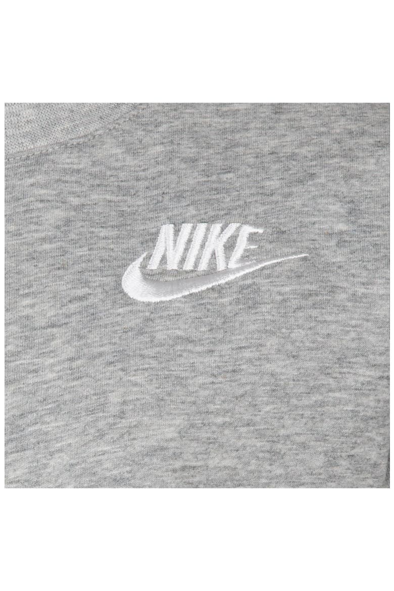 Embroidered Logo Crew Neck T-Shirt, Alternate, color, DARK GREY HEATHER
