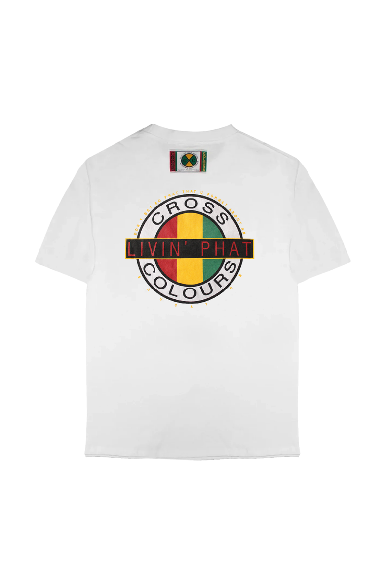 Livin Phat T-Shirt, Alternate, color, White