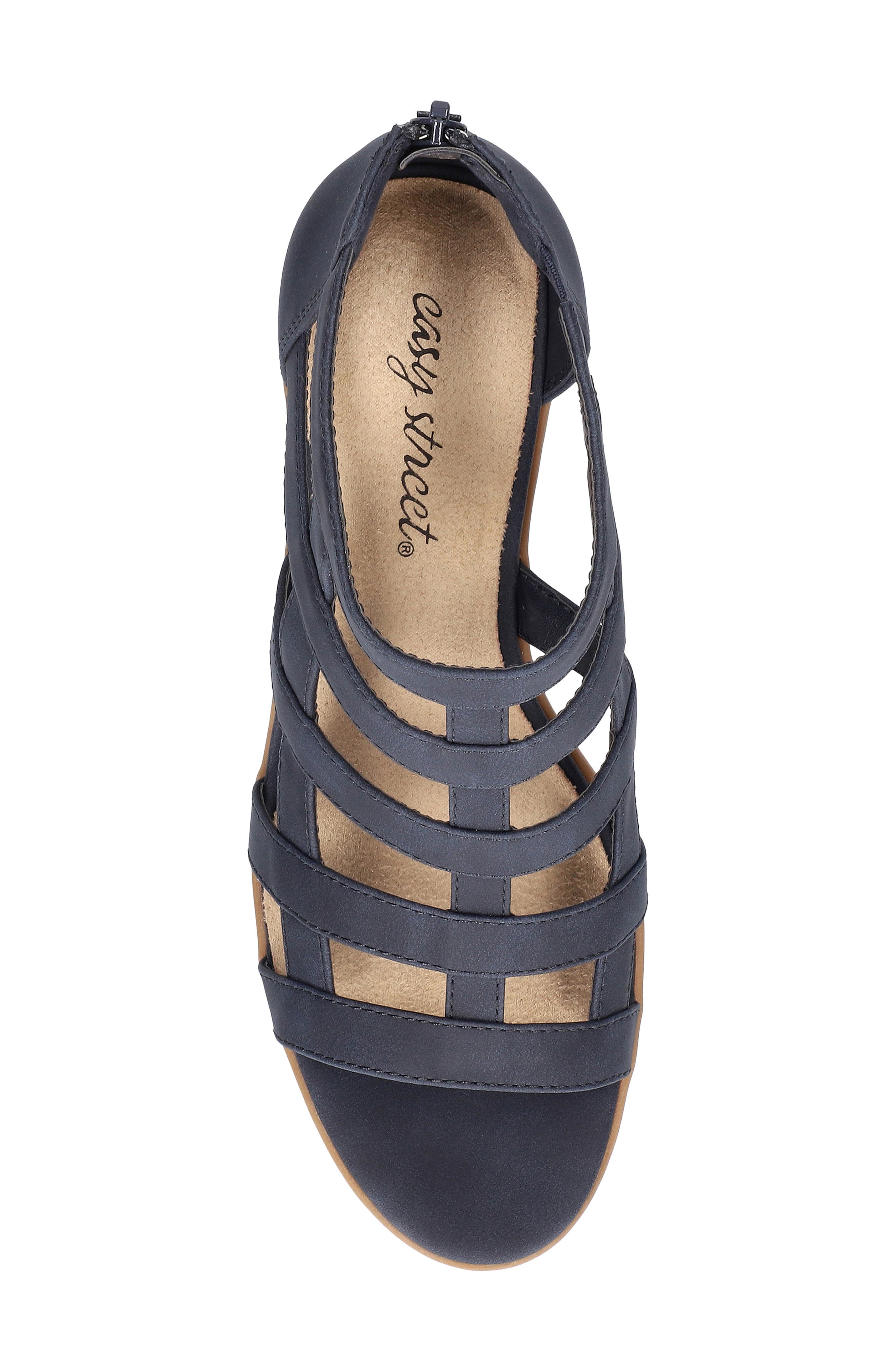 Marg Sandal, Alternate, color, NAVY