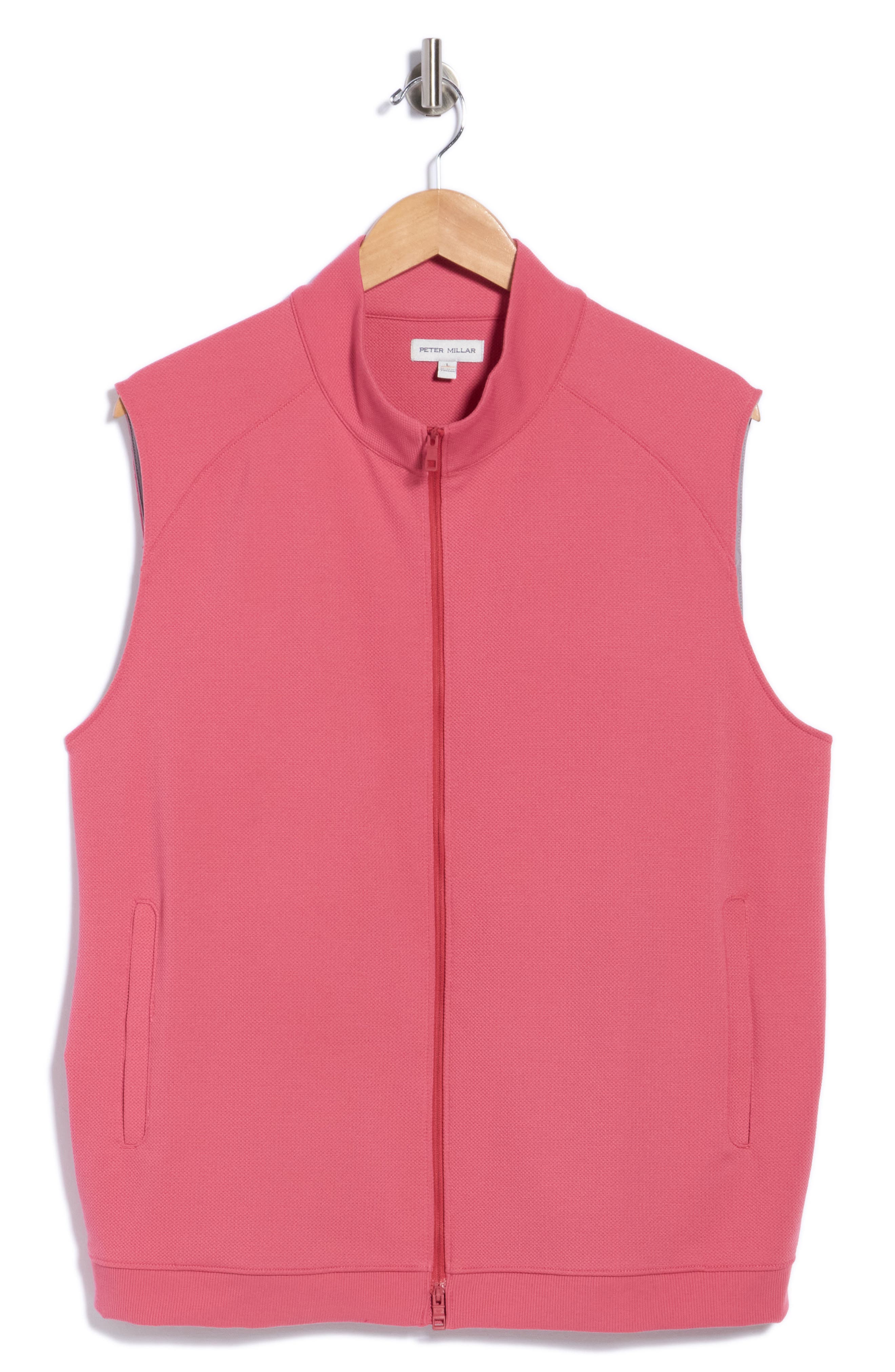 Cradle Piqué Performance Full Zip Vest