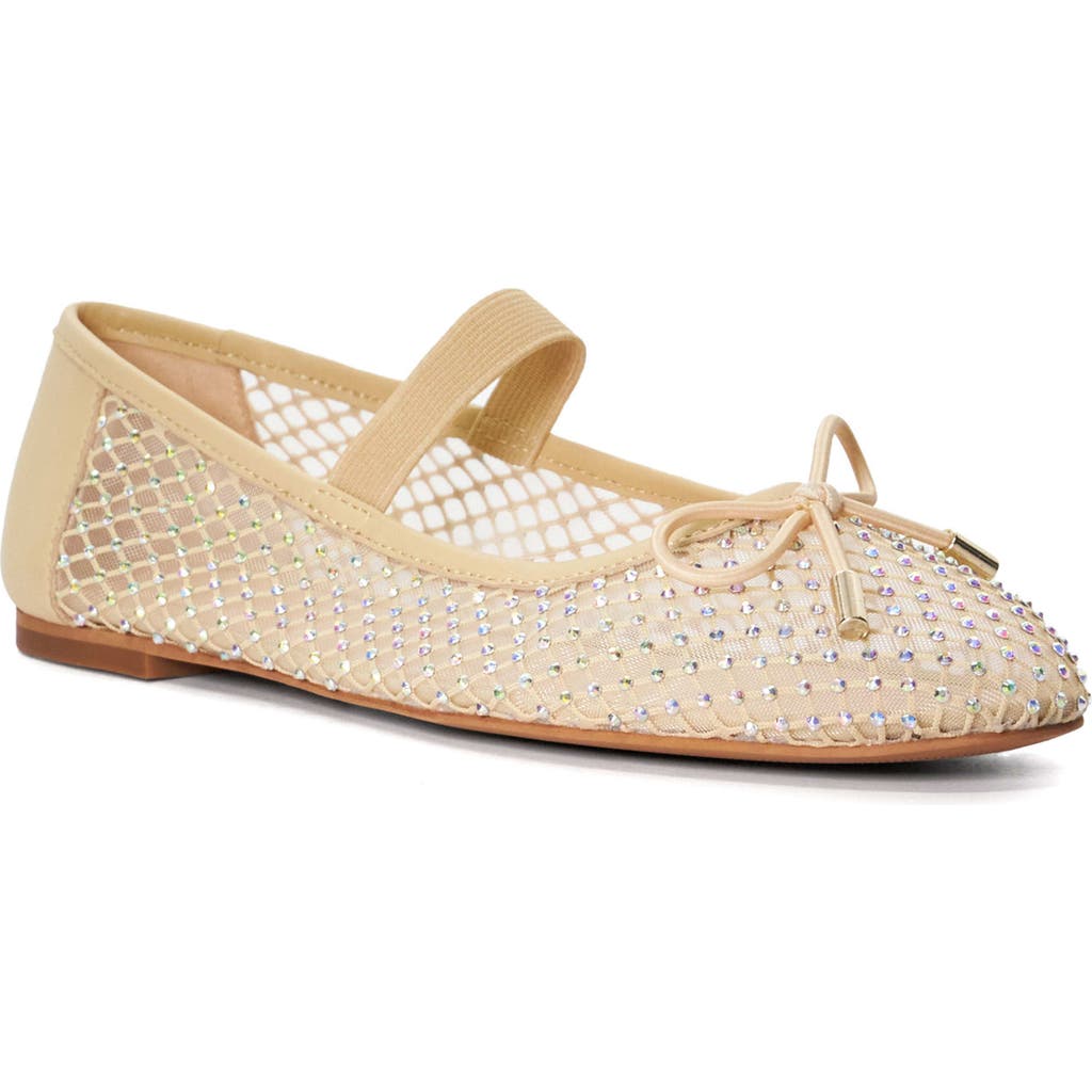 Dune London Happening Mary Jane Flat In Neutral