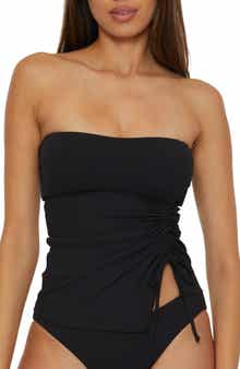 Becca Modern Edge Rib Tankini Top