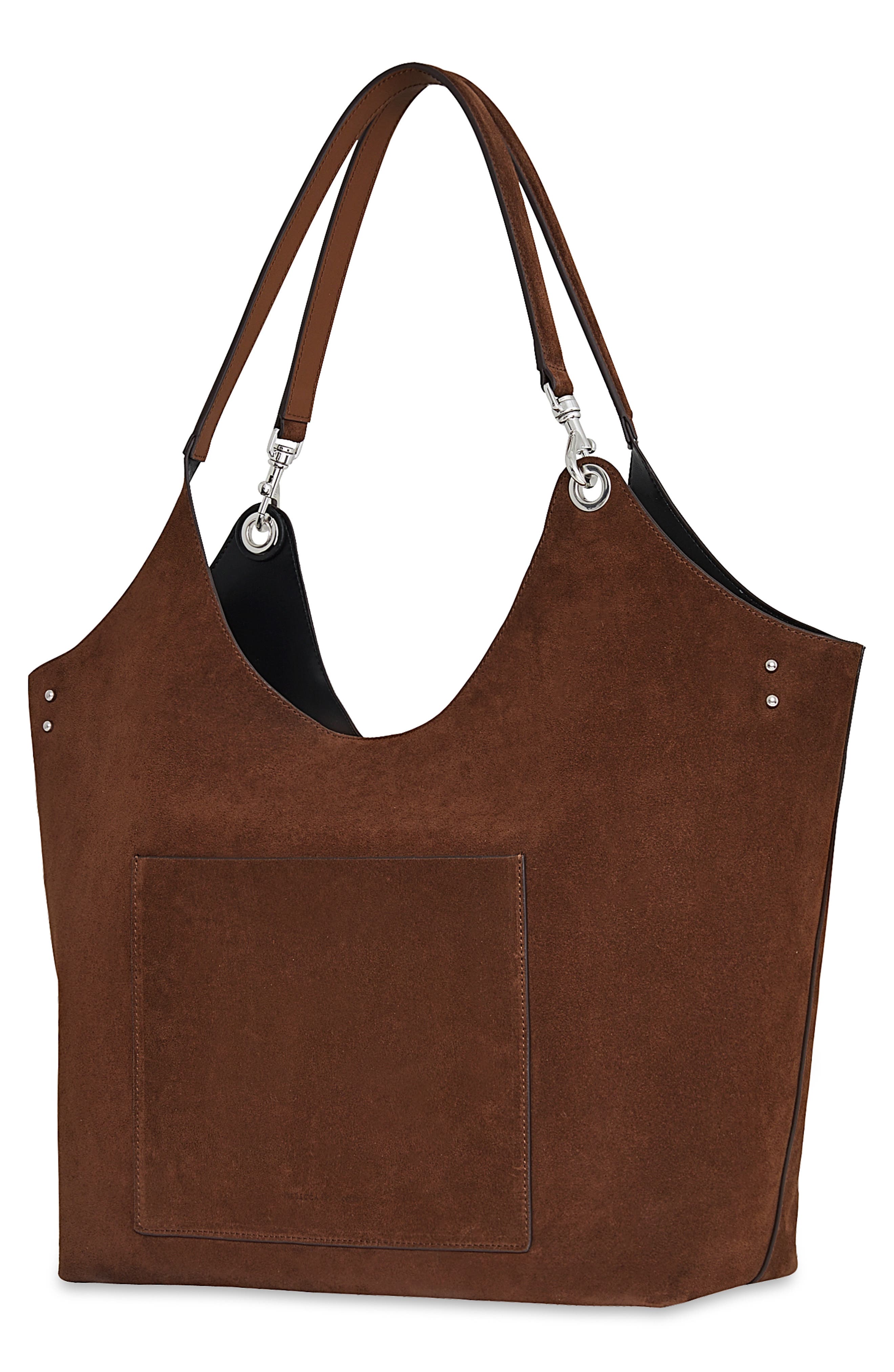 Rebecca Minkoff Perfect Suede Tote, Alternate, color, 