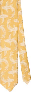 Robert Talbott Robert Koi Fish Jacquard Best of Class Necktie