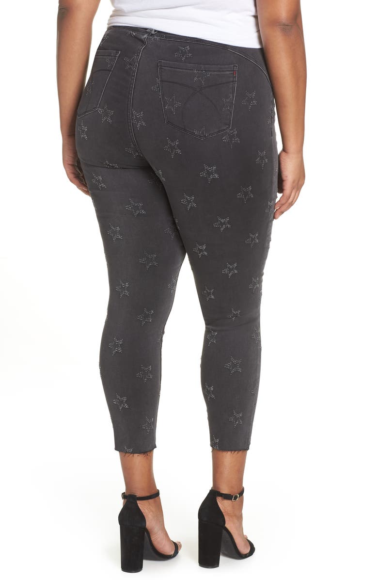 YSJ Star Ankle Skinny Jeans, Alternate, color,