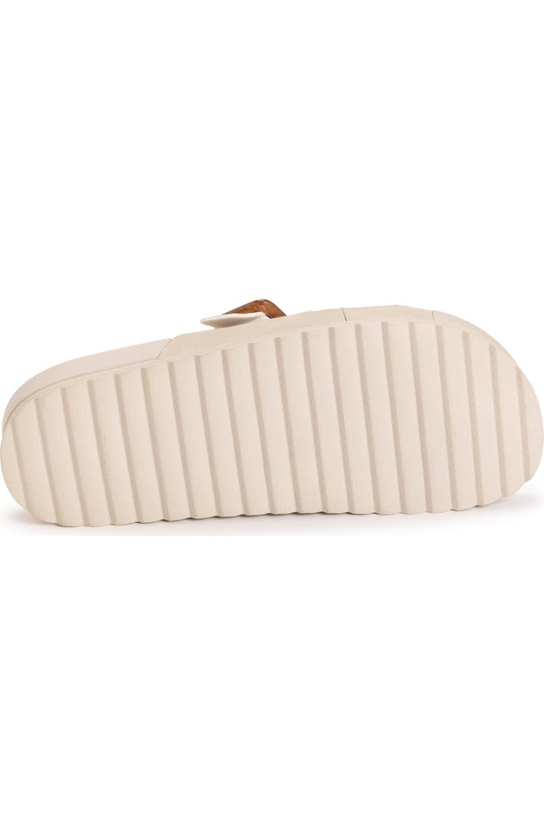 MUK LUKS Grand Shayna Slide Sandal, Alternate, color, Beige