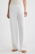 Caslon® Wide Leg Linen Pants