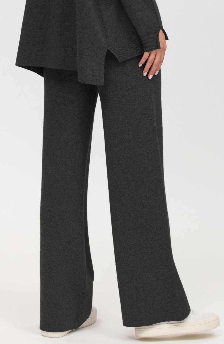 Pietro Brunelli Meribel Knit Pull-On Maternity Pants, Alternate, color, Charcoal