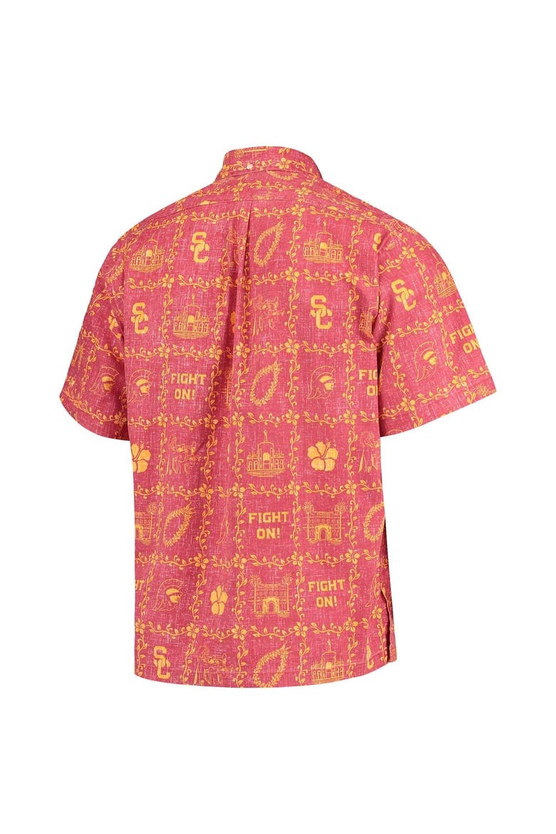 Men's Reyn Spooner Cardinal USC Trojans Classic Button-Down Shirt, Alternate, color, Cardinal