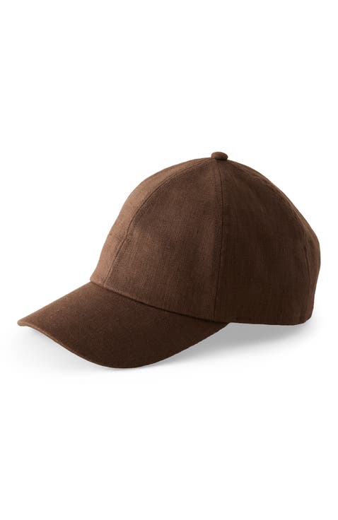 Linen Baseball Cap
