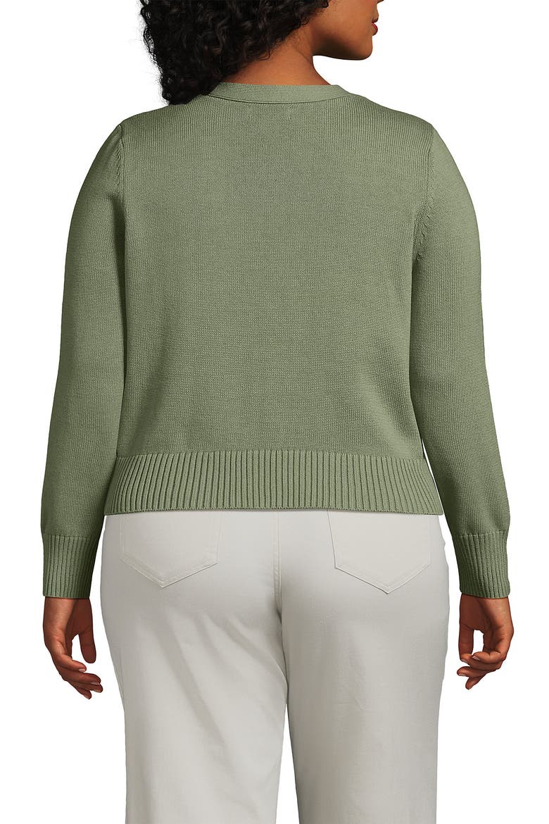 Drifter Vneck Dress Cardigan Sweater, Alternate, color, Sage
