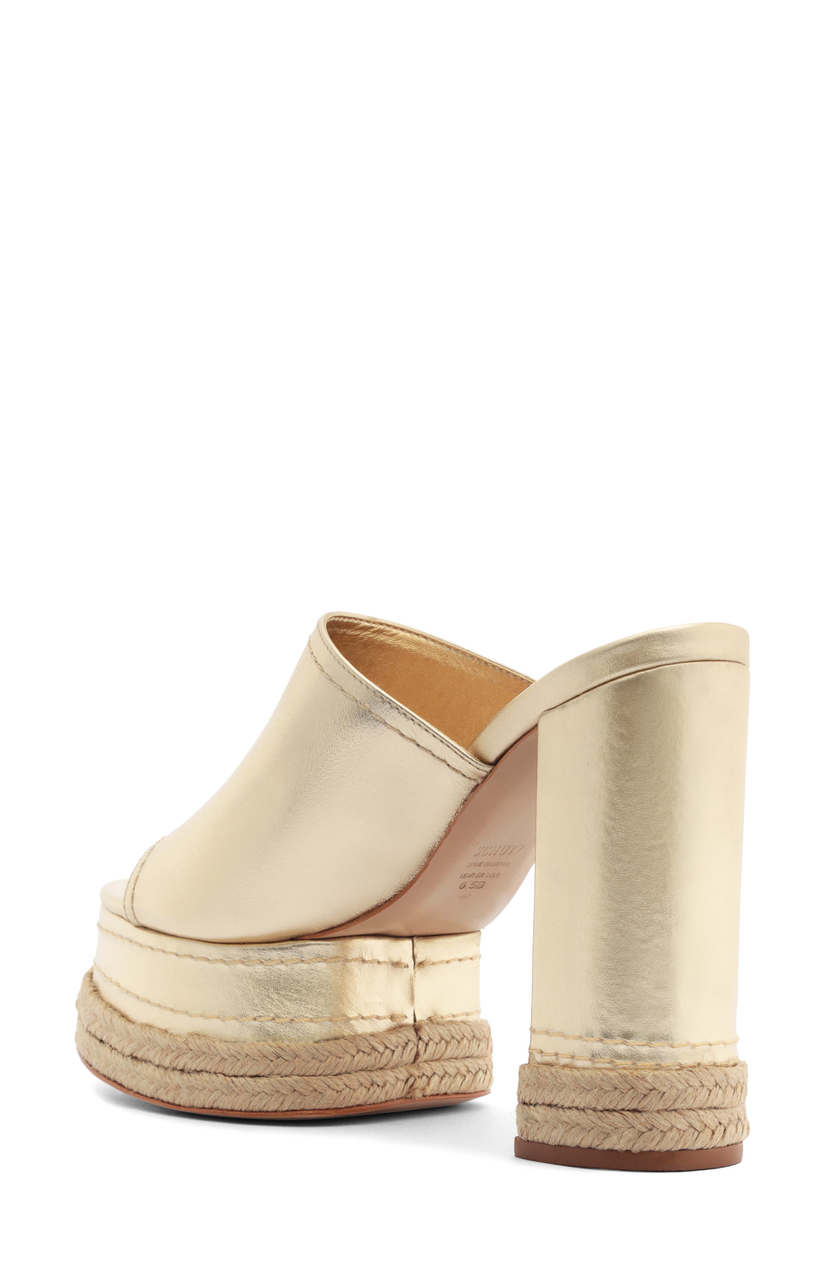 Darah Platform Sandal, Alternate, color, PLATINA